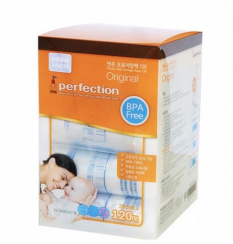 JACO 感温儲奶袋(橙)-120PCS